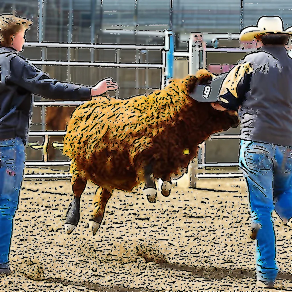 Artistic representation for Young livestock leaders showcase skills in record Livestock Handling Cup.
