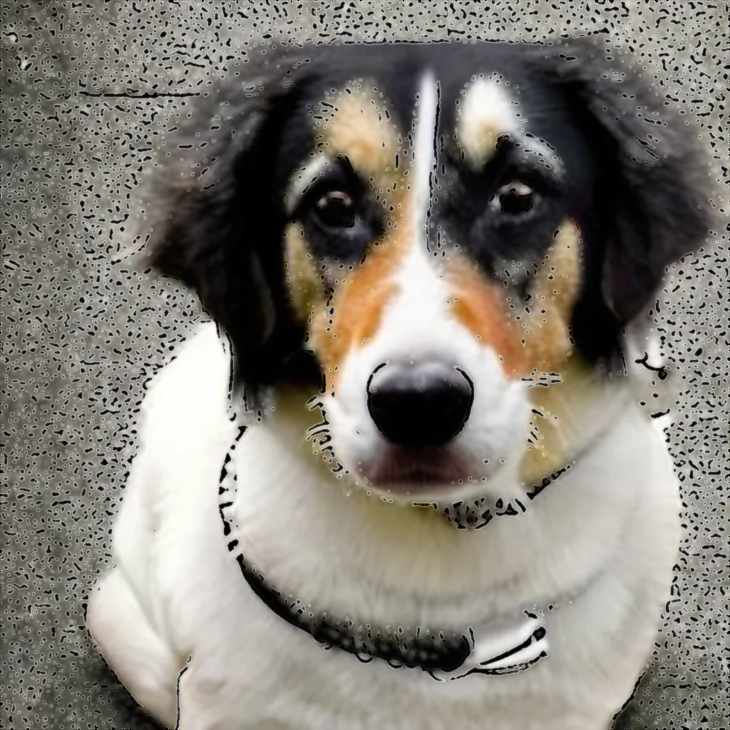 Artistic representation for Des Moines woman charged after dog described as just skin and bone rescued. Let me know if you'd like to brainstorm other titles.