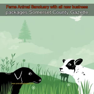 Artistic representation for Ferne Animal Sanctuary with all new business packages Somerset County Gazette