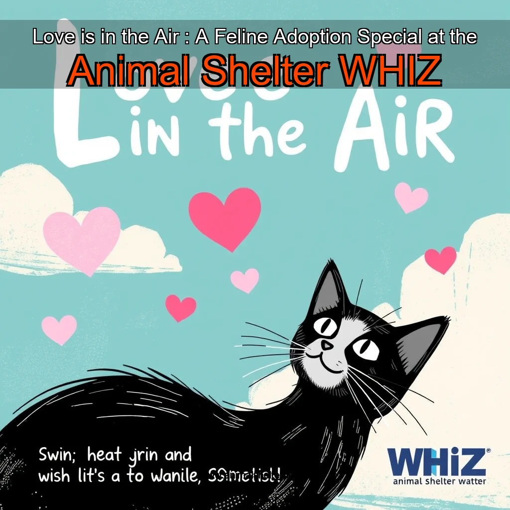 Artistic representation for Love is in the Air : A Feline Adoption Special at the Animal Shelter WHIZ