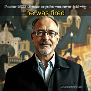 Artistic representation for Former MAS Director says he was never told why he was fired