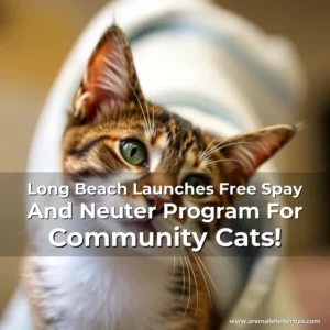 Artistic representation for Long Beach Launches Free Spay And Neuter Program For Community Cats!