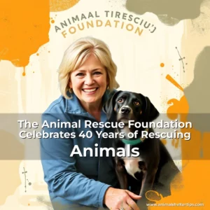 Artistic representation for The Animal Rescue Foundation Celebrates 40 Years of Rescuing Animals