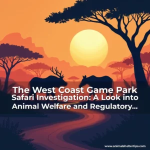 Artistic representation for The West Coast Game Park Safari Investigation: A Look into Animal Welfare and Regulatory Oversight