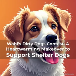 Artistic representation for Wahl's Dirty Dogs Contest: A Heartwarming Makeover to Support Shelter Dogs