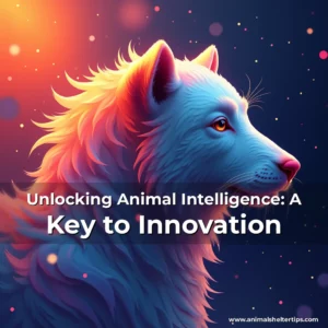 Artistic representation for Unlocking Animal Intelligence: A Key to Innovation
