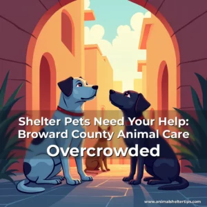 Artistic representation for Shelter Pets Need Your Help: Broward County Animal Care Overcrowded
