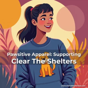 Artistic representation for Pawsitive Apparel: Supporting Clear The Shelters