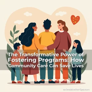 Artistic representation for The Transformative Power of Fostering Programs: How Community Care Can Save Lives
