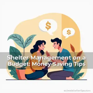 Artistic representation for Shelter Management on a Budget: Money-Saving Tips