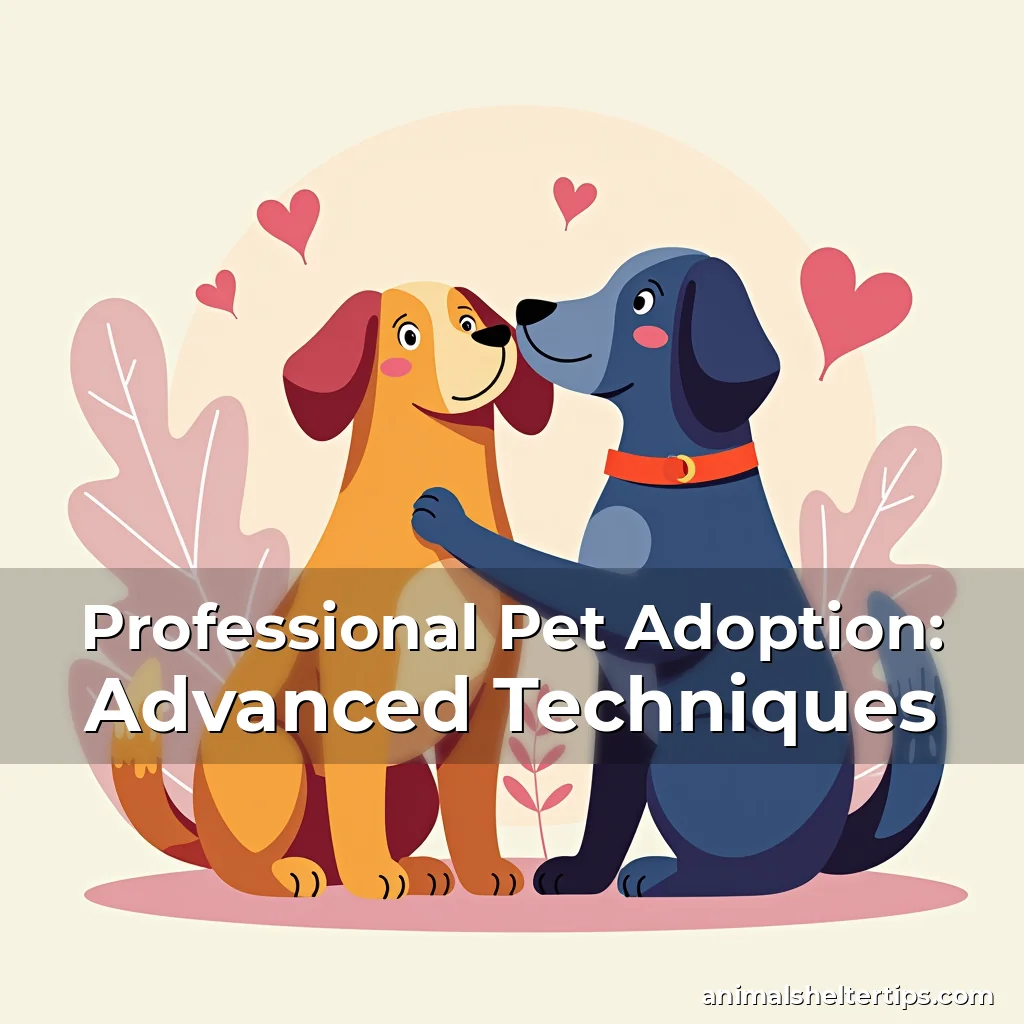 Artistic representation for Professional Pet Adoption: Advanced Techniques