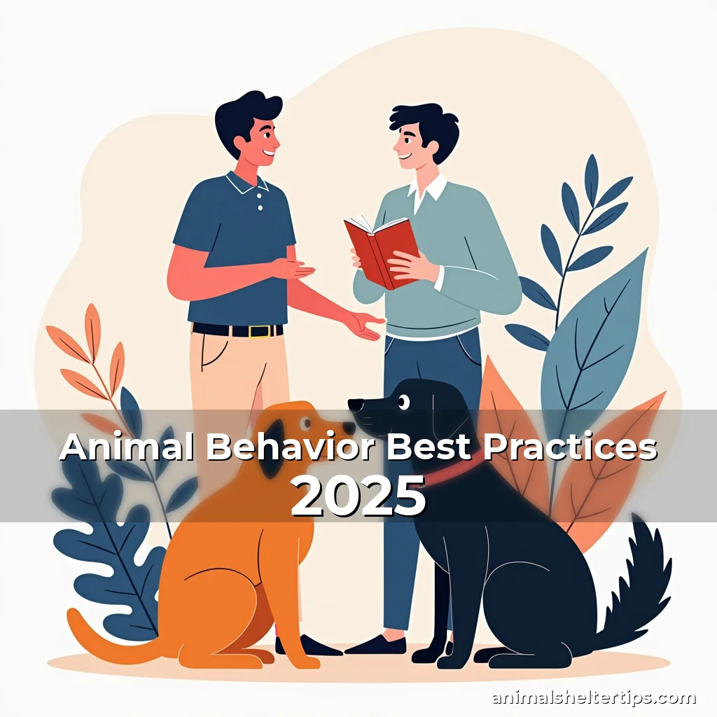Artistic representation for Animal Behavior Best Practices 2025