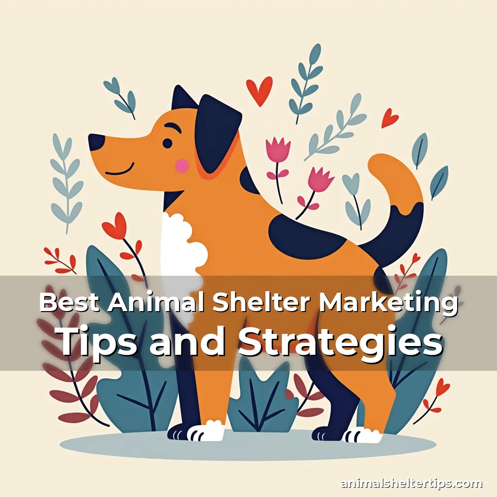 Artistic representation for Best Animal Shelter Marketing Tips and Strategies