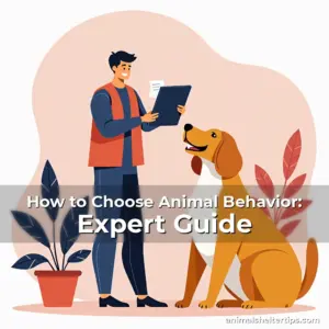 Artistic representation for How to Choose Animal Behavior: Expert Guide