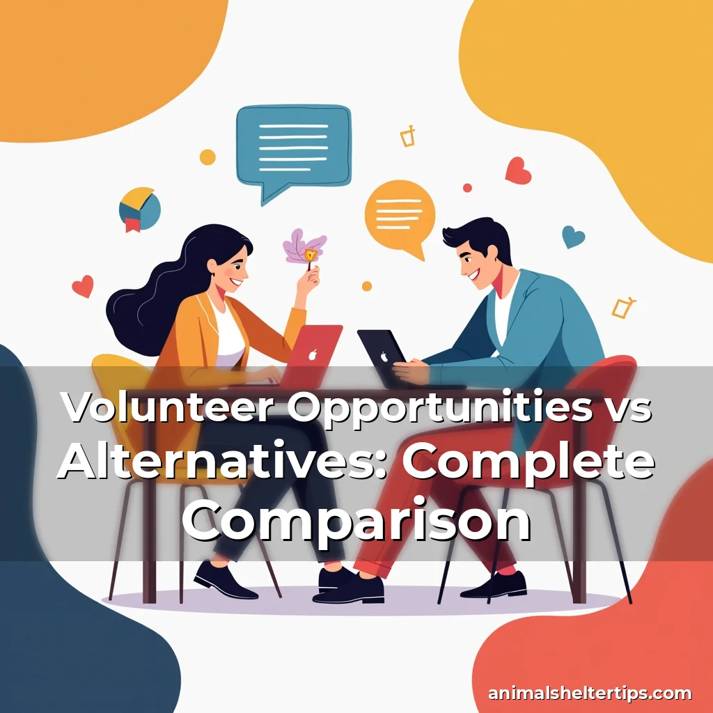 Artistic representation for Volunteer Opportunities vs Alternatives: Complete Comparison