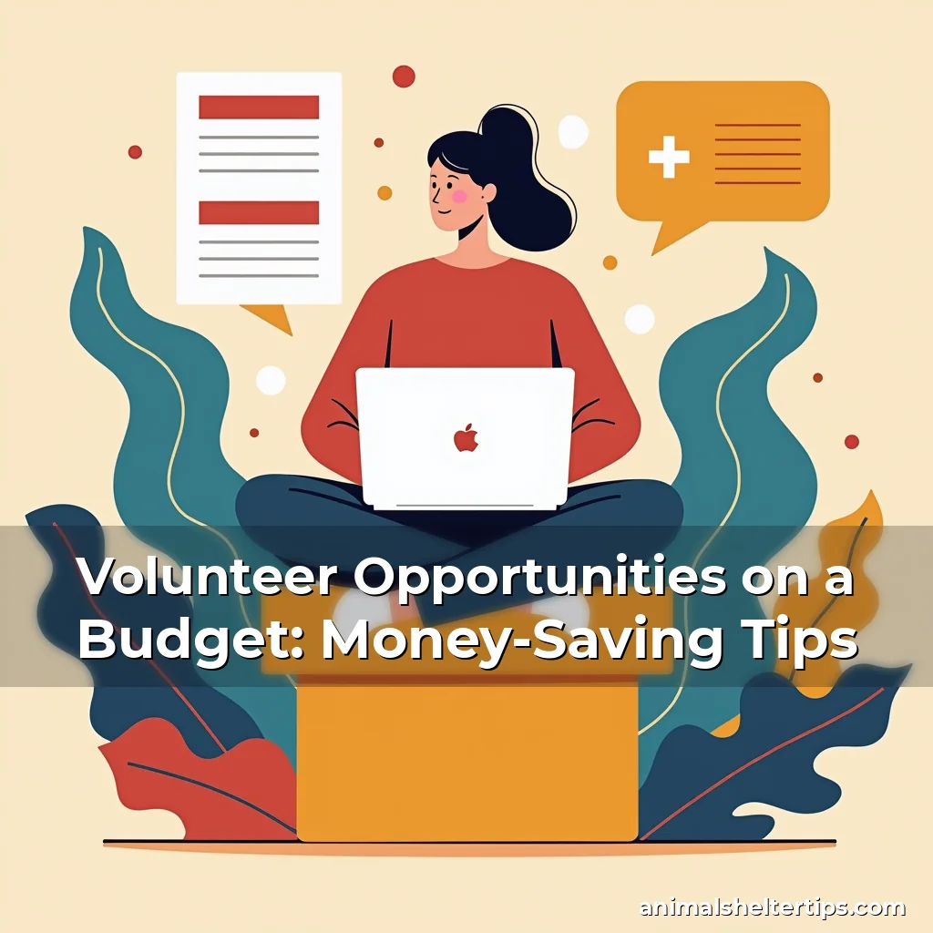 Artistic representation for Volunteer Opportunities on a Budget: Money-Saving Tips