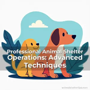 Artistic representation for Professional Animal Shelter Operations: Advanced Techniques