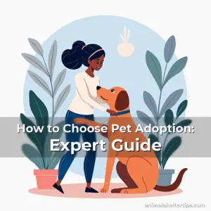 Artistic representation for How to Choose Pet Adoption: Expert Guide