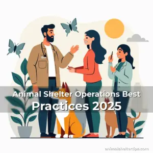 Artistic representation for Animal Shelter Operations Best Practices 2025