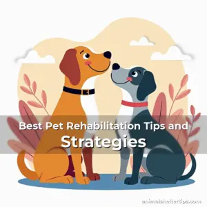 Artistic representation for Best Pet Rehabilitation Tips and Strategies