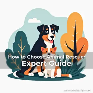 Artistic representation for How to Choose Animal Rescue: Expert Guide