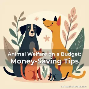 Artistic representation for Animal Welfare on a Budget: Money-Saving Tips