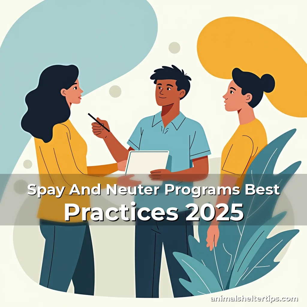 Artistic representation for Spay And Neuter Programs Best Practices 2025