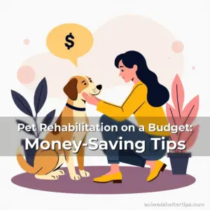 Artistic representation for Pet Rehabilitation on a Budget: Money-Saving Tips