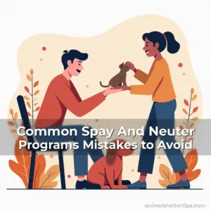Artistic representation for Common Spay And Neuter Programs Mistakes to Avoid