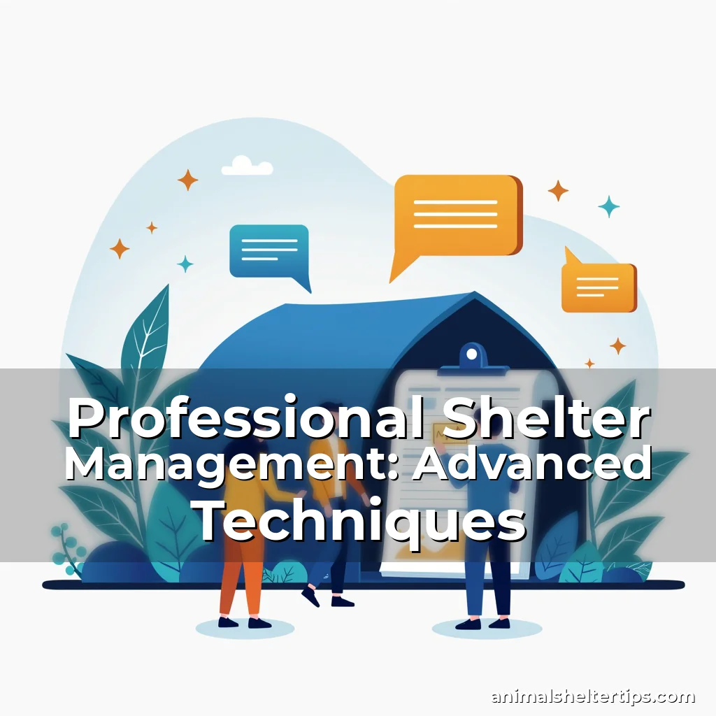 Artistic representation for Professional Shelter Management: Advanced Techniques