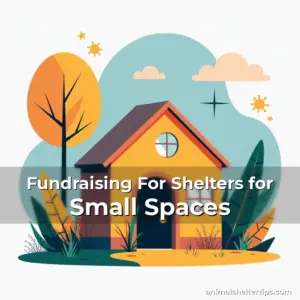 Artistic representation for Fundraising For Shelters for Small Spaces