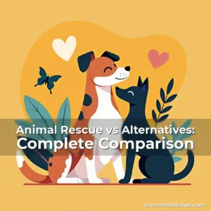 Artistic representation for Animal Rescue vs Alternatives: Complete Comparison