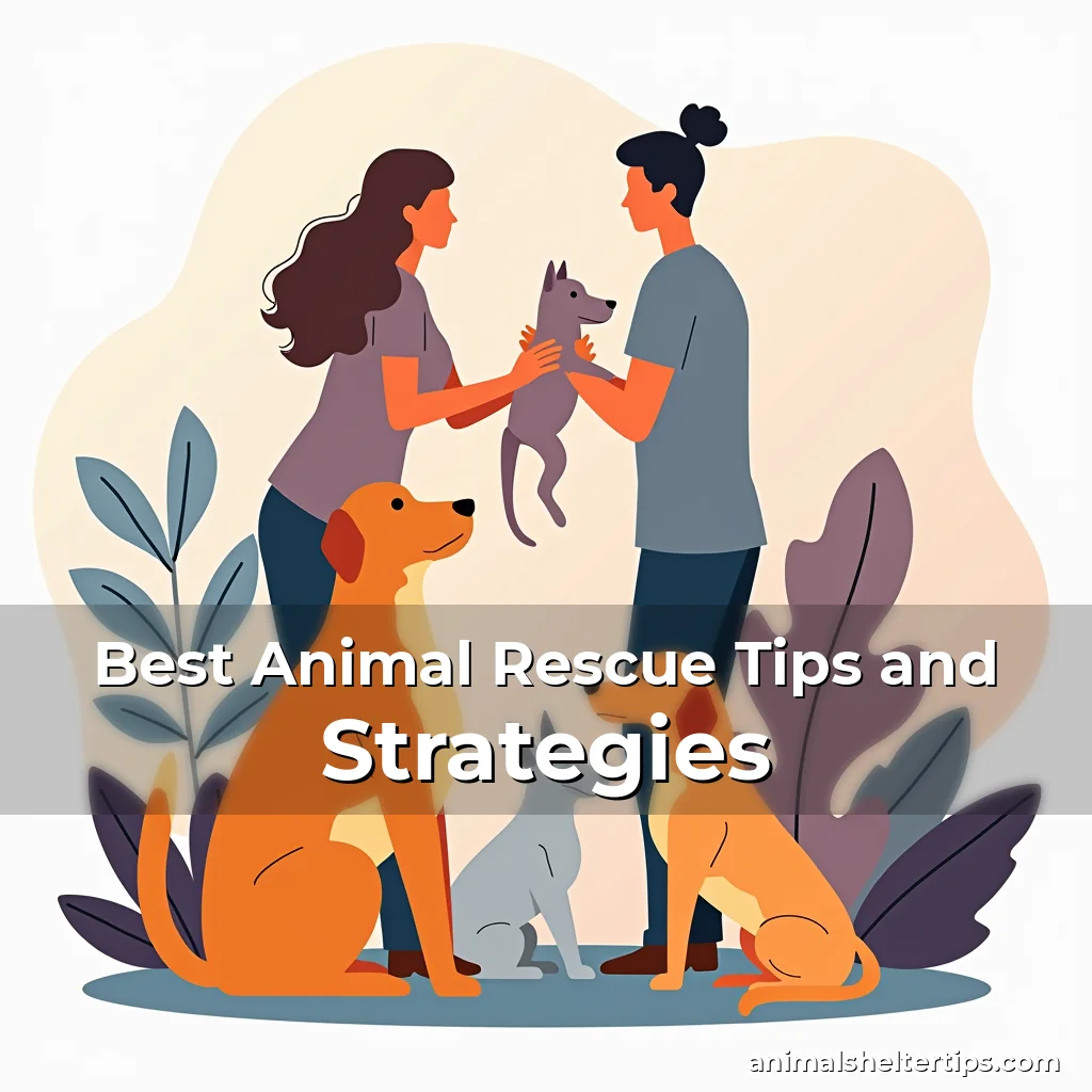 Artistic representation for Best Animal Rescue Tips and Strategies