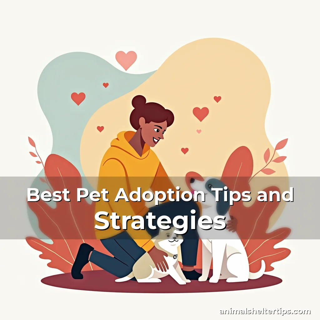 Artistic representation for Best Pet Adoption Tips and Strategies