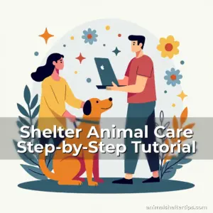 Artistic representation for Shelter Animal Care Step-by-Step Tutorial