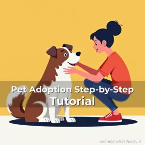 Artistic representation for Pet Adoption Step-by-Step Tutorial