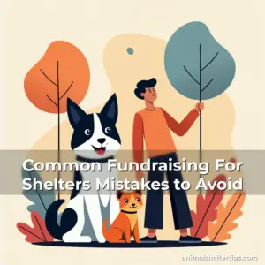 Artistic representation for Common Fundraising For Shelters Mistakes to Avoid