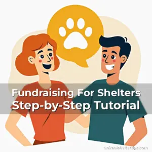 Artistic representation for Fundraising For Shelters Step-by-Step Tutorial
