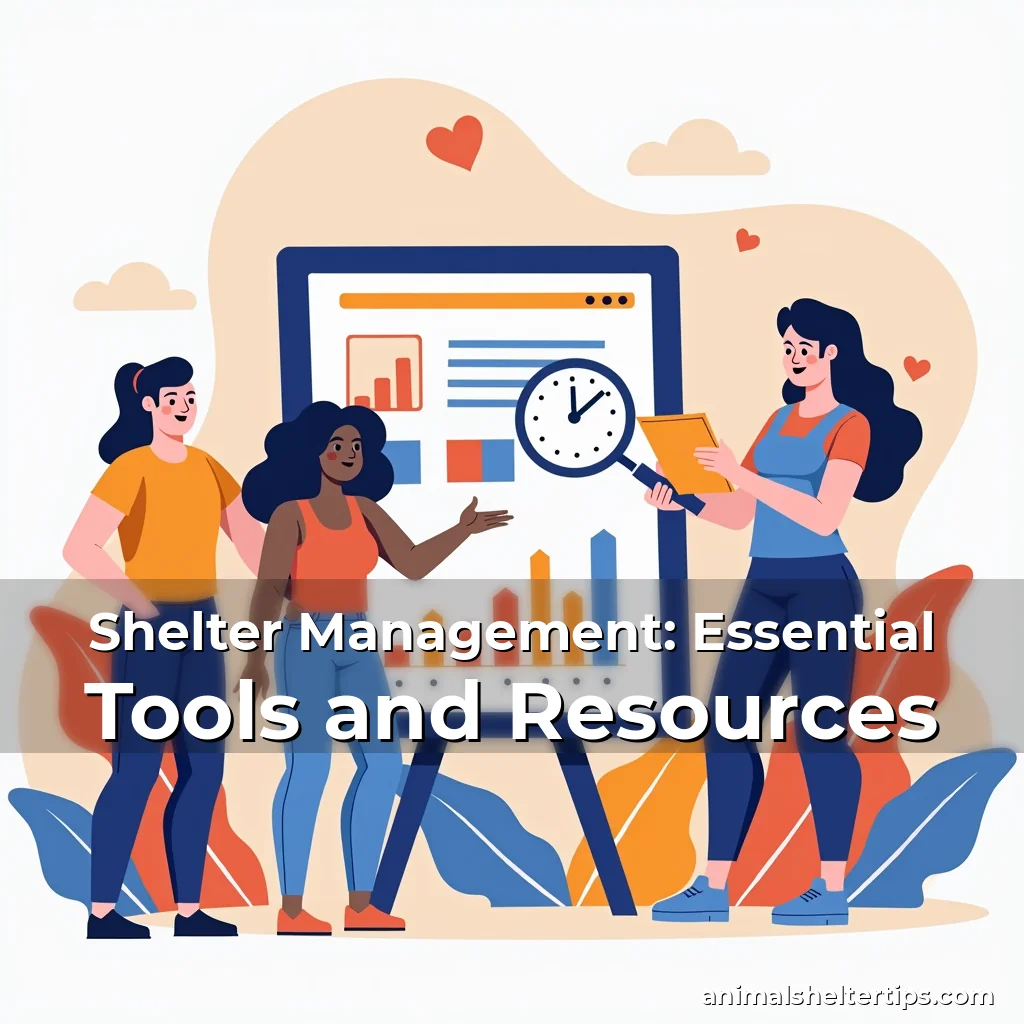 Artistic representation for Shelter Management: Essential Tools and Resources