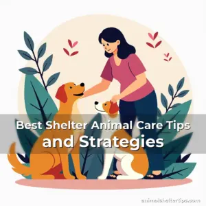 Artistic representation for Best Shelter Animal Care Tips and Strategies